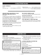 Preview for 21 page of Ryobi ACMD01 Manual