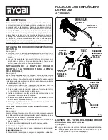 Предварительный просмотр 5 страницы Ryobi ACR200BG Operator'S Manual