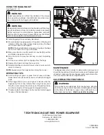 Preview for 4 page of Ryobi ACRM001 Operator'S Manual