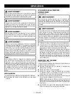 Preview for 15 page of Ryobi ACRM018 Operator'S Manual