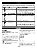 Preview for 5 page of Ryobi ACSS02 Operator'S Manual