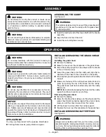 Preview for 6 page of Ryobi ACSS02 Operator'S Manual