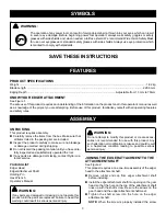 Preview for 4 page of Ryobi AED04G Operator'S Manual