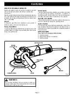 Preview for 8 page of Ryobi AG400 Operator'S Manual