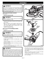 Предварительный просмотр 9 страницы Ryobi AG401 Operator'S Manual