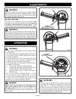 Preview for 10 page of Ryobi AG401 Operator'S Manual