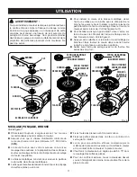 Preview for 11 page of Ryobi AG452 (French) Manuel D'Utilisation