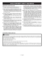 Предварительный просмотр 5 страницы Ryobi AG4531G Operator'S Manual