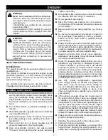 Preview for 2 page of Ryobi AHF04G Operator'S Manual