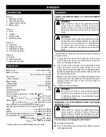 Preview for 6 page of Ryobi AHF04G Operator'S Manual