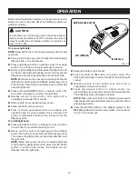 Preview for 12 page of Ryobi AIRGRIP EZ REACH ELB001 Operator'S Manual