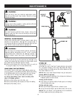 Предварительный просмотр 13 страницы Ryobi AIRGRIP EZ REACH ELB001 Operator'S Manual