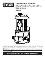 Preview for 1 page of Ryobi AIRgrip ProCross ELL0006 Operator'S Manual