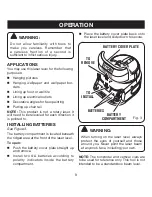 Preview for 9 page of Ryobi AIRgrip RLAG113S Operator'S Manual