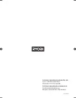Предварительный просмотр 16 страницы Ryobi AirStrike R18ST Original Instructions Manual