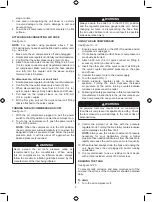 Preview for 11 page of Ryobi Airwave RA-C2550-G Operator'S Manual