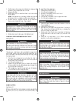 Предварительный просмотр 12 страницы Ryobi Airwave RA-C2550-G Operator'S Manual