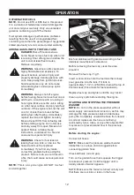 Preview for 12 page of Ryobi AJP-2900 Owner'S Operating Manual