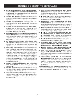 Preview for 4 page of Ryobi AP1301 (French) Operator'S Manual