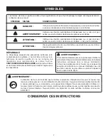 Предварительный просмотр 7 страницы Ryobi AP1301 (French) Operator'S Manual