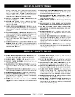 Preview for 3 page of Ryobi AP1305 Operator'S Manual