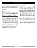 Preview for 48 page of Ryobi AP1305 Operator'S Manual