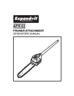 Предварительный просмотр 1 страницы Ryobi APR-03 Operator'S Manual