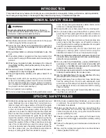 Preview for 2 page of Ryobi APR04A Operator'S Manual