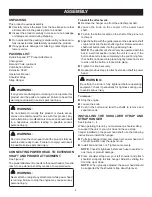 Предварительный просмотр 5 страницы Ryobi APR04A Operator'S Manual