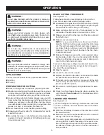 Предварительный просмотр 6 страницы Ryobi APR04A Operator'S Manual