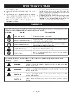 Preview for 3 page of Ryobi AQTT03A Operator'S Manual