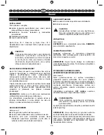 Предварительный просмотр 48 страницы Ryobi Autoshift CDA1802 User Manual