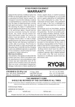 Preview for 8 page of Ryobi BC-800 Owner'S Operating Manual