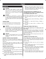 Preview for 4 page of Ryobi BCL-1800 Owner'S Operating Manual