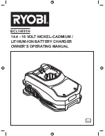 Preview for 1 page of Ryobi BCL14181H Owner'S Operating Manual