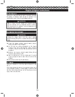 Preview for 12 page of Ryobi BCL3620 User Manual