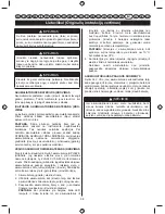 Preview for 100 page of Ryobi BCL3620 User Manual