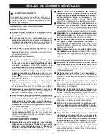 Preview for 3 page of Ryobi BE318 (French) Manuel De L'Utilisateur