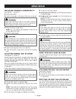 Preview for 7 page of Ryobi BE319 Operator'S Manual