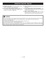 Preview for 5 page of Ryobi BGH6110 Operator'S Manual