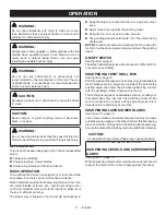 Preview for 11 page of Ryobi BGH6110 Operator'S Manual