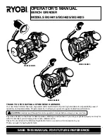 Ryobi BGH615 Operator'S Manual preview