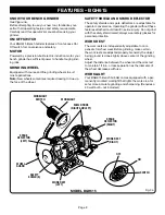 Preview for 8 page of Ryobi BGH615 Operator'S Manual