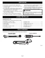 Preview for 7 page of Ryobi BGH826 Operator'S Manual