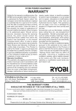 Preview for 12 page of Ryobi BS-230 Owner'S Operating Manual