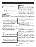 Preview for 9 page of Ryobi BS904 Operator'S Manual