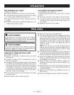 Предварительный просмотр 28 страницы Ryobi BS904 Operator'S Manual