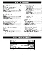 Preview for 2 page of Ryobi BT3100-1 Operator'S Manual