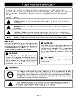 Preview for 3 page of Ryobi BT3100-1 Operator'S Manual