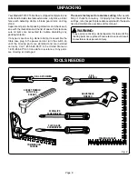 Предварительный просмотр 9 страницы Ryobi BT3100 Operator'S Manual